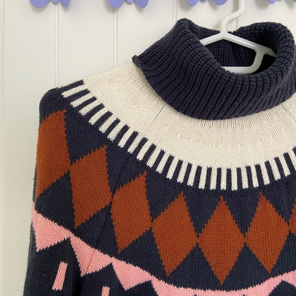 EUC | Free Assembly women’s turtleneck sweater dress wool blend — small - Picture 3 of 6